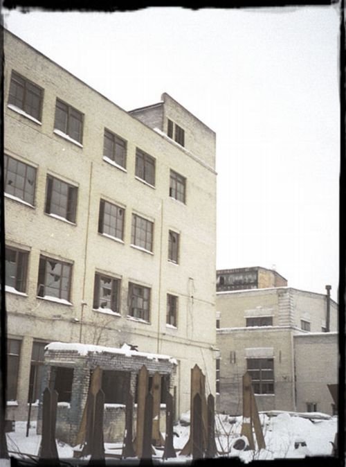 AZLK, abandoned car factory, Moscow, Russia