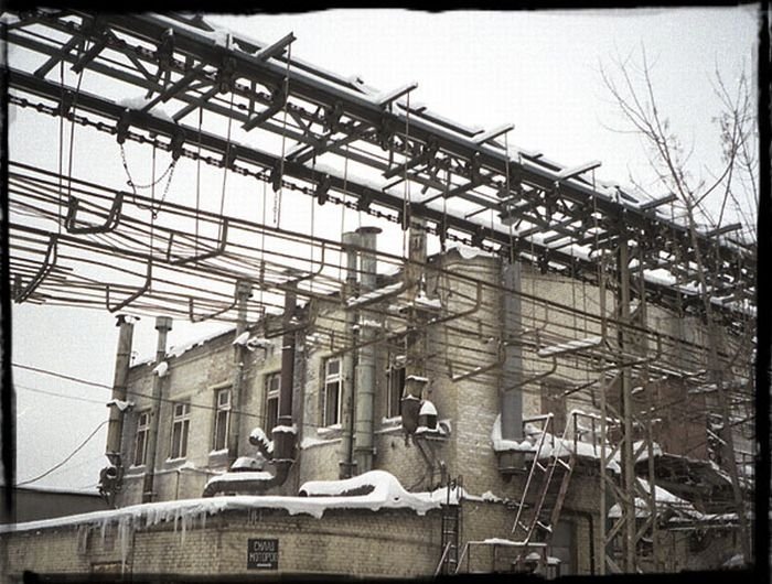 AZLK, abandoned car factory, Moscow, Russia