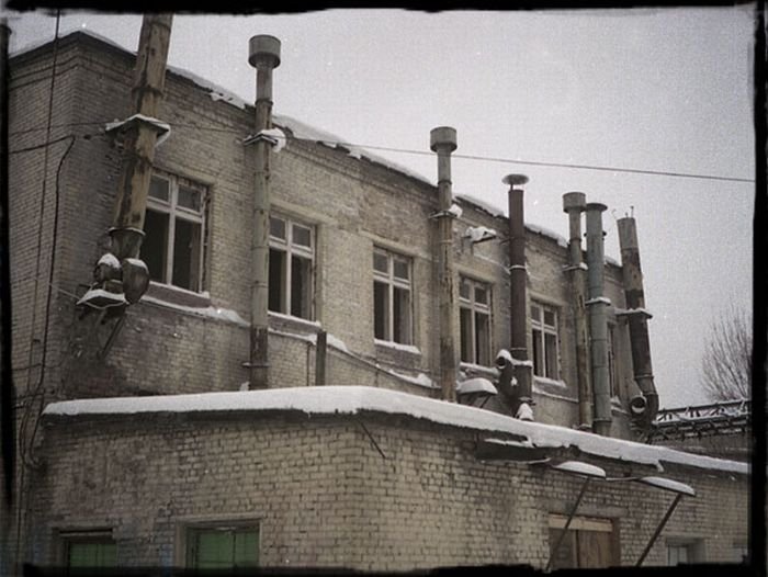 AZLK, abandoned car factory, Moscow, Russia