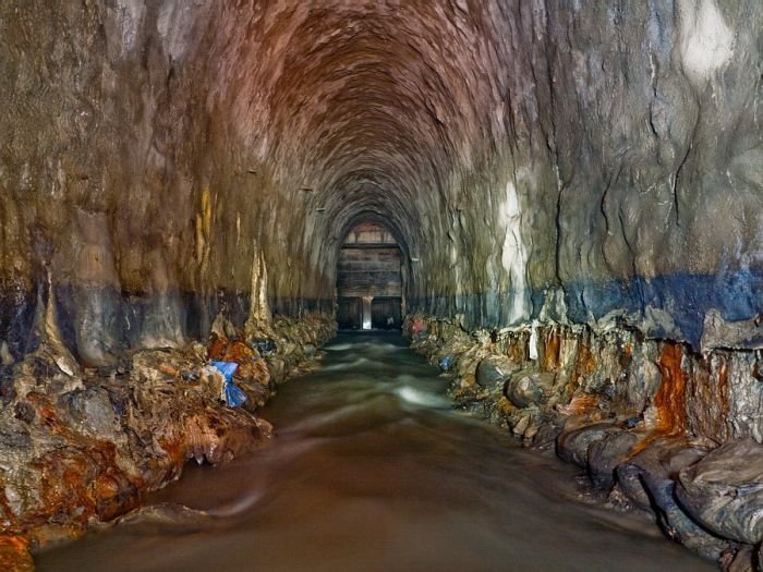 Subterranean river, Novosibirsk, Russia