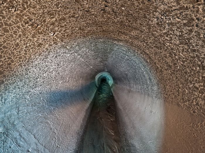 Subterranean river, Novosibirsk, Russia