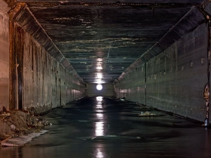 Subterranean river, Novosibirsk, Russia