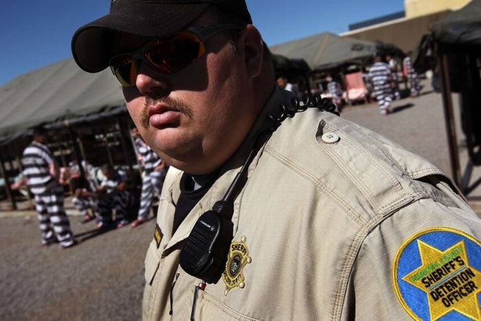 Tent City of Maricopa County jail, Arizona, United States