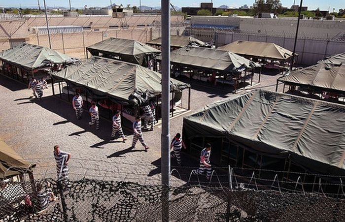 Tent City of Maricopa County jail, Arizona, United States
