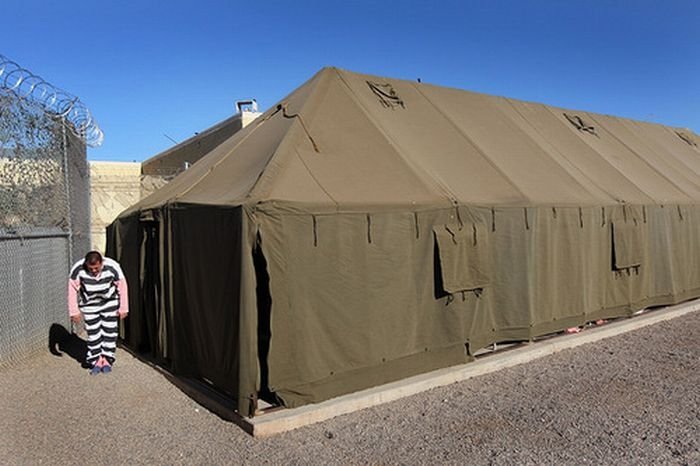 Tent City of Maricopa County jail, Arizona, United States