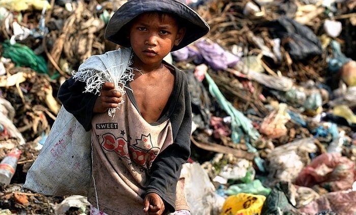 Living at dump, Phnom Penh, Cambodia