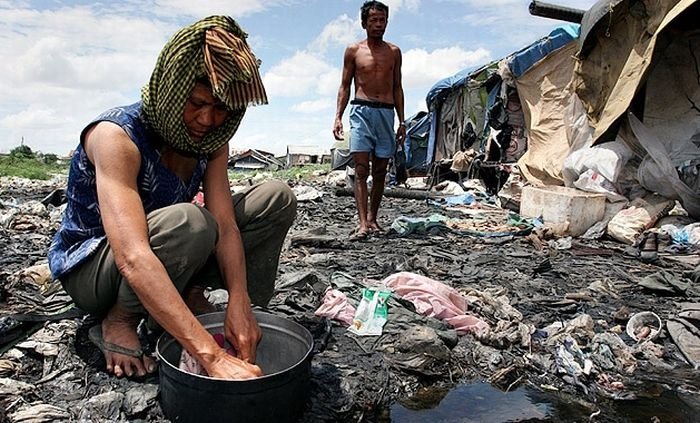 Living at dump, Phnom Penh, Cambodia