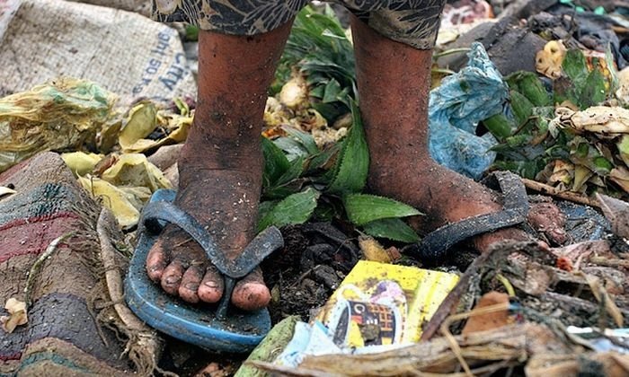 Living at dump, Phnom Penh, Cambodia