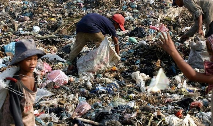 Living at dump, Phnom Penh, Cambodia