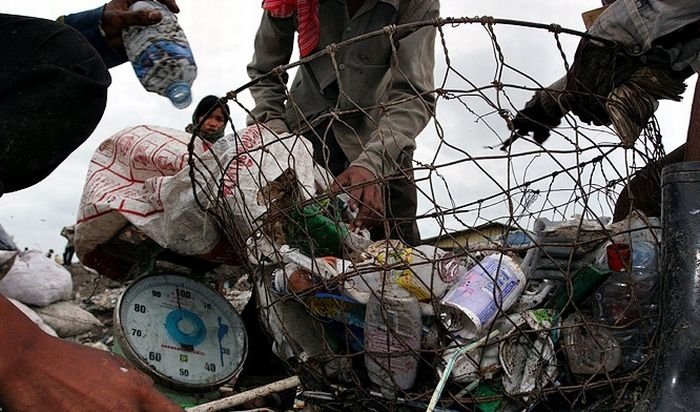 Living at dump, Phnom Penh, Cambodia