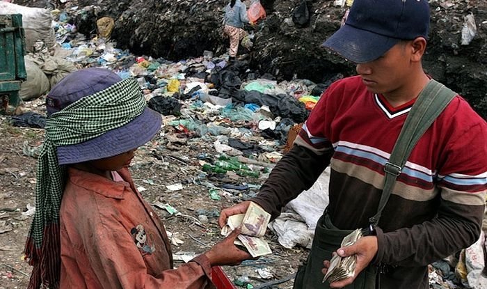 Living at dump, Phnom Penh, Cambodia