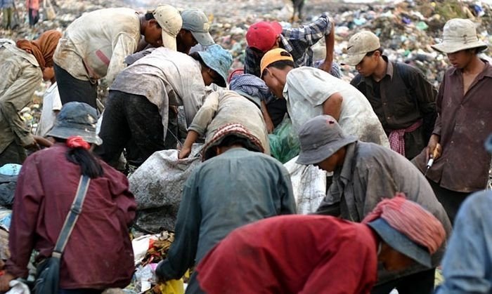 Living at dump, Phnom Penh, Cambodia