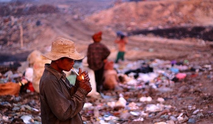 Living at dump, Phnom Penh, Cambodia