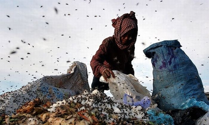 Living at dump, Phnom Penh, Cambodia