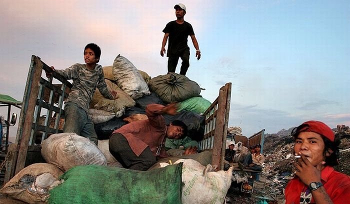 Living at dump, Phnom Penh, Cambodia