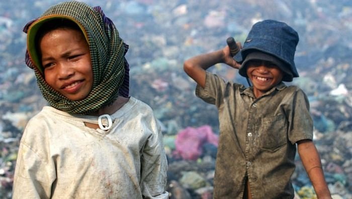 Living at dump, Phnom Penh, Cambodia