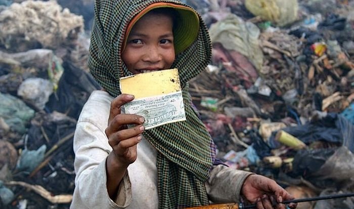 Living at dump, Phnom Penh, Cambodia