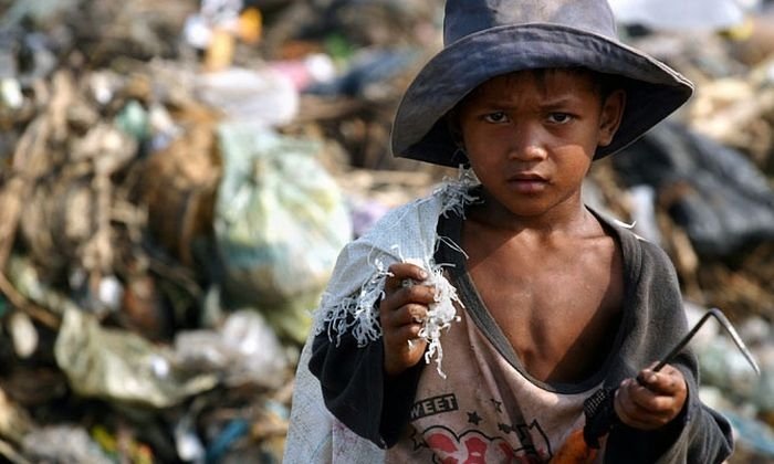 Living at dump, Phnom Penh, Cambodia