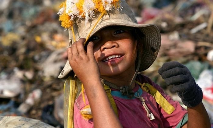 Living at dump, Phnom Penh, Cambodia