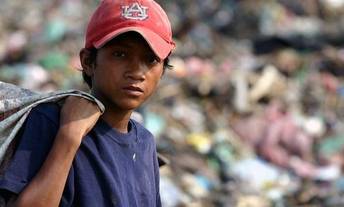 Living at dump, Phnom Penh, Cambodia