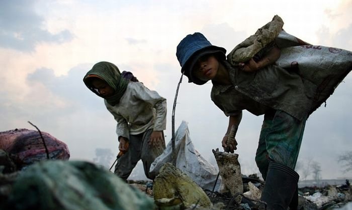 Living at dump, Phnom Penh, Cambodia