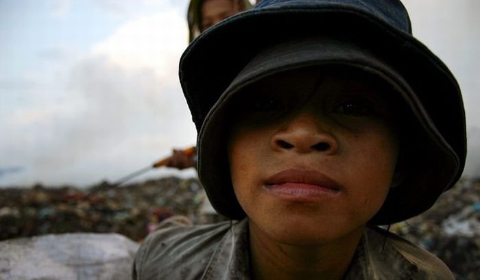 Living at dump, Phnom Penh, Cambodia