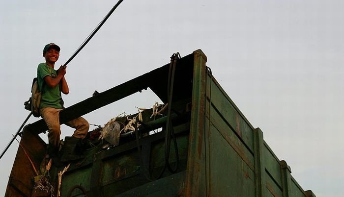 Living at dump, Phnom Penh, Cambodia