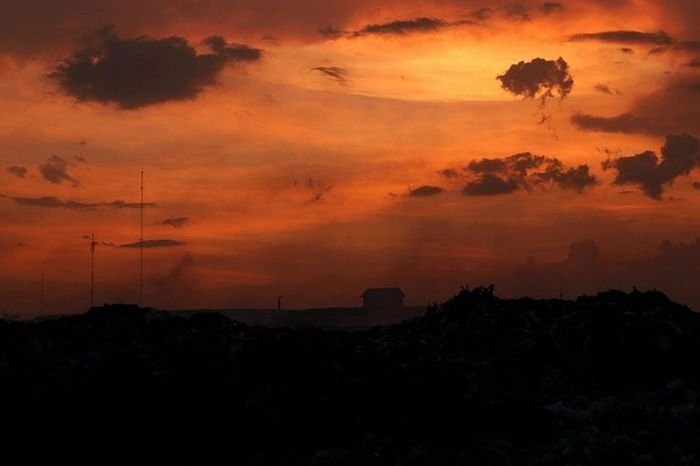 Living at dump, Phnom Penh, Cambodia