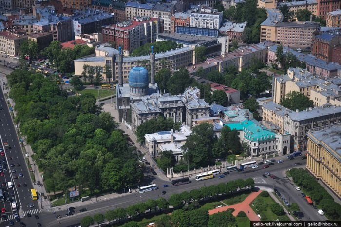 Aerial photographs of Saint Petersburg, Russia