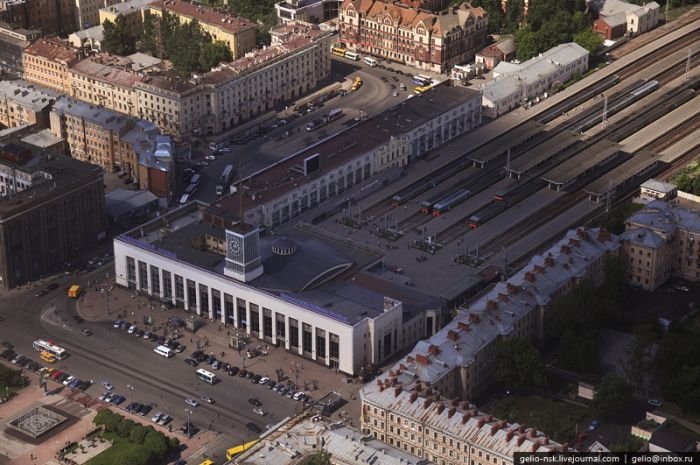 Aerial photographs of Saint Petersburg, Russia