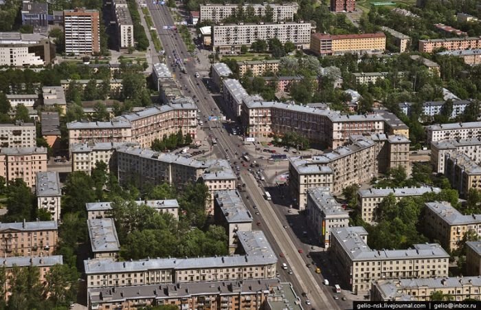 Aerial photographs of Saint Petersburg, Russia