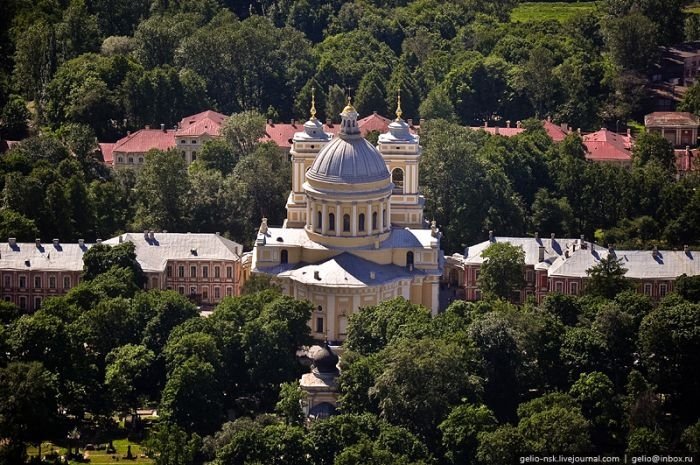 Aerial photographs of Saint Petersburg, Russia