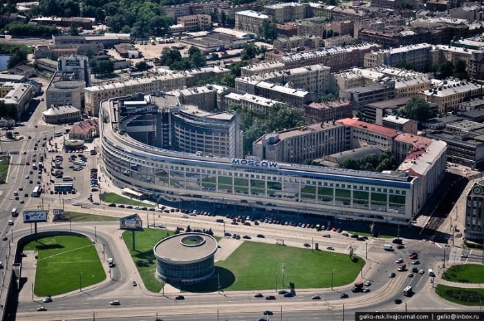 Aerial photographs of Saint Petersburg, Russia