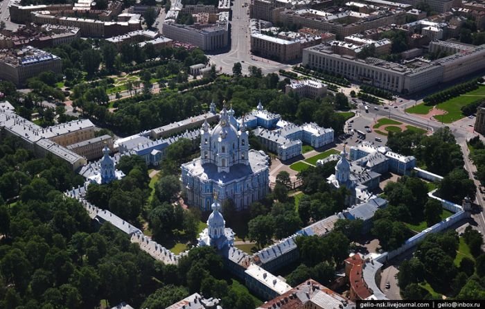 Aerial photographs of Saint Petersburg, Russia