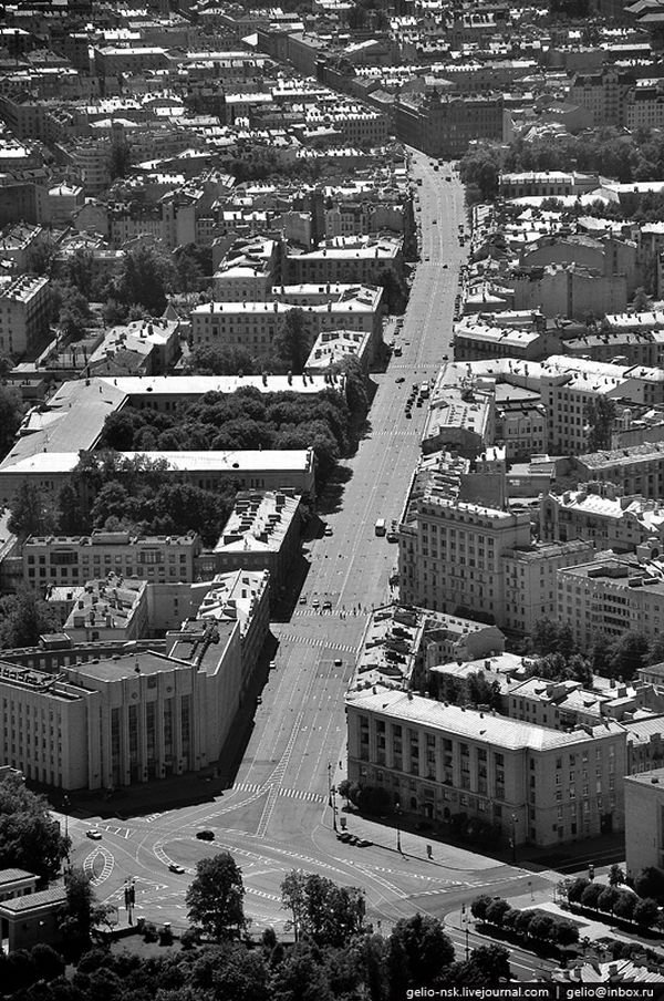 Aerial photographs of Saint Petersburg, Russia