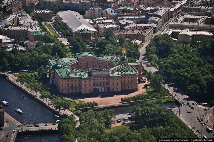 Aerial photographs of Saint Petersburg, Russia