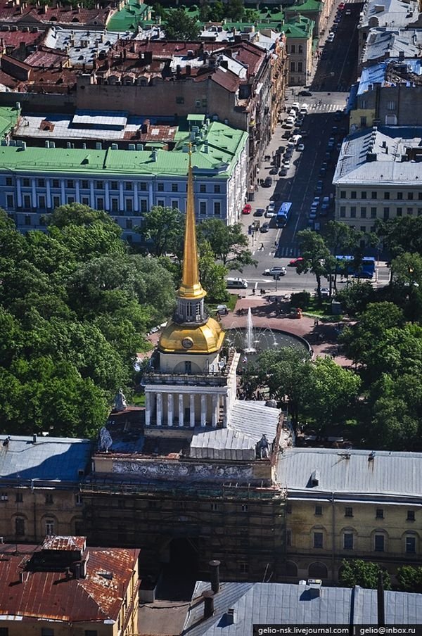 Aerial photographs of Saint Petersburg, Russia