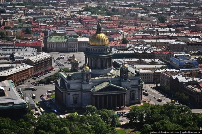 Aerial photographs of Saint Petersburg, Russia