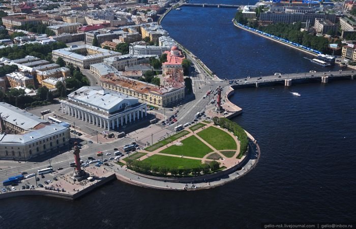 Aerial photographs of Saint Petersburg, Russia