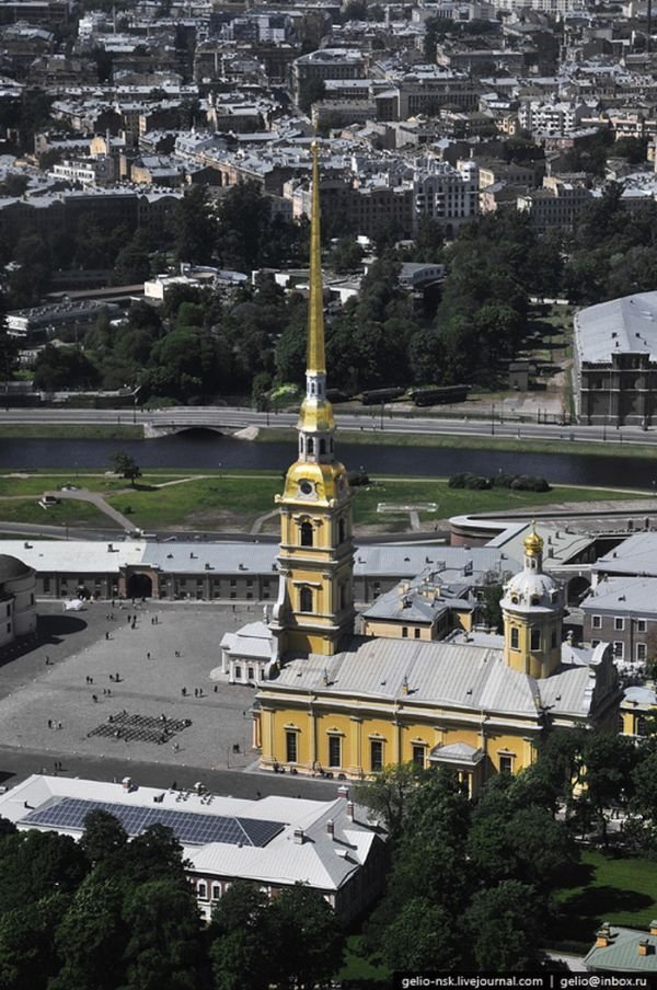 Aerial photographs of Saint Petersburg, Russia