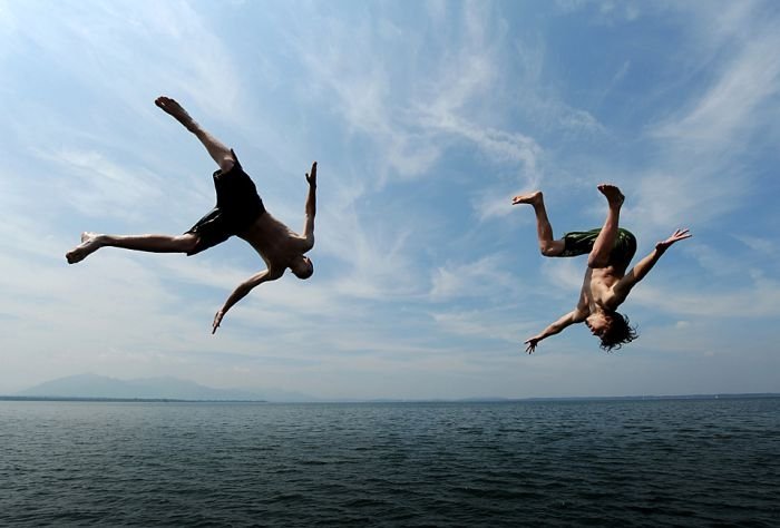 GERMANY-CHIEMSEE-WEATHER-FEATURE