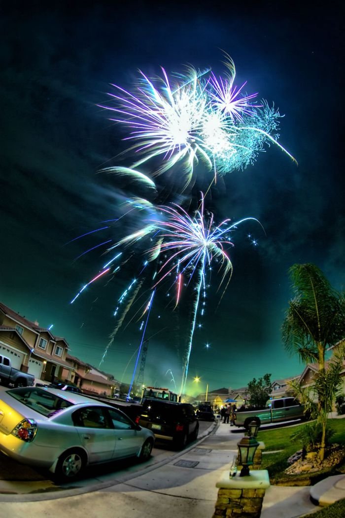 fireworks around the world