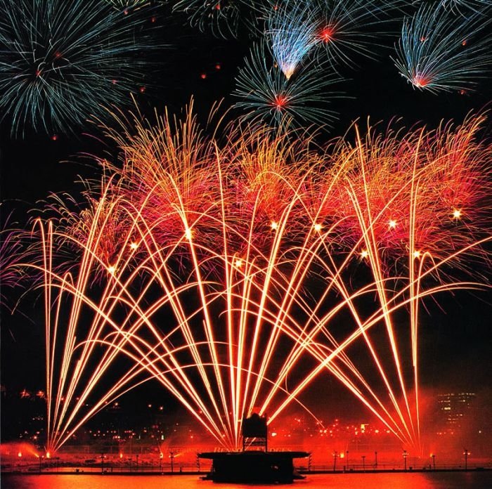 fireworks around the world