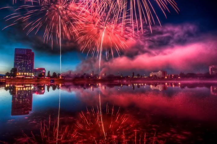 fireworks around the world