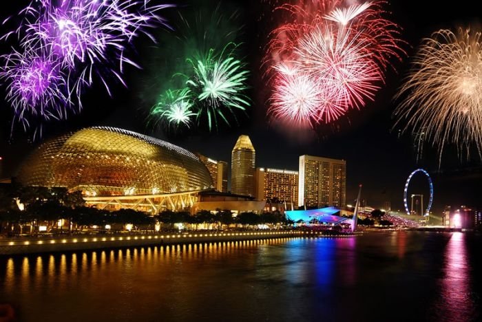 fireworks around the world