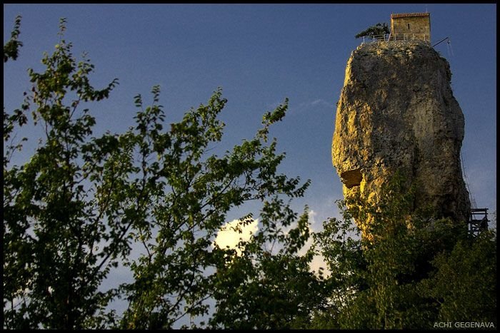 Church built on rocks, Georgia