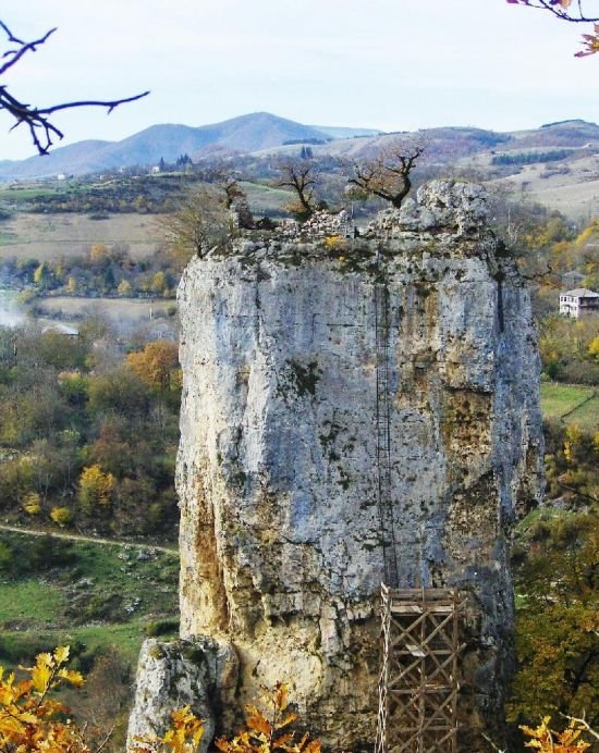 Church built on rocks, Georgia