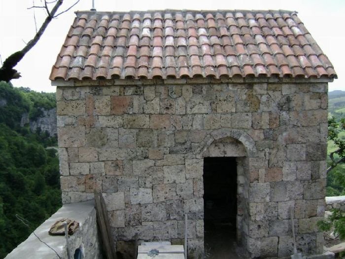 Church built on rocks, Georgia