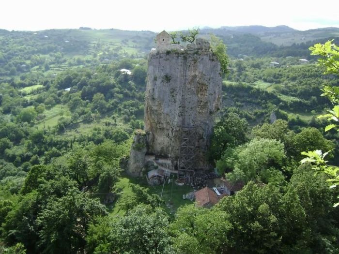 Church built on rocks, Georgia