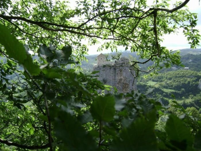 Church built on rocks, Georgia